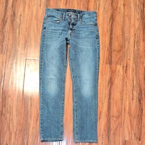 Lucky Brand Blue Slim Jeans with Contrast Stitching